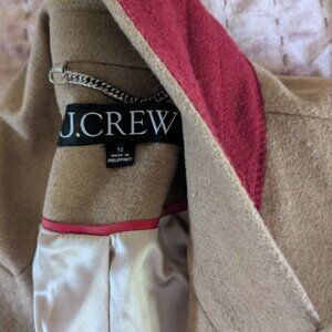 Jcrew Camel Topcoat.